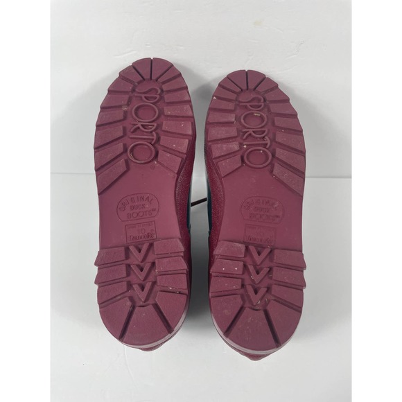 Sporto Original Duck Boots Women's Size 10 Thermolite Green Ankle Bootie - Picture 2 of 10